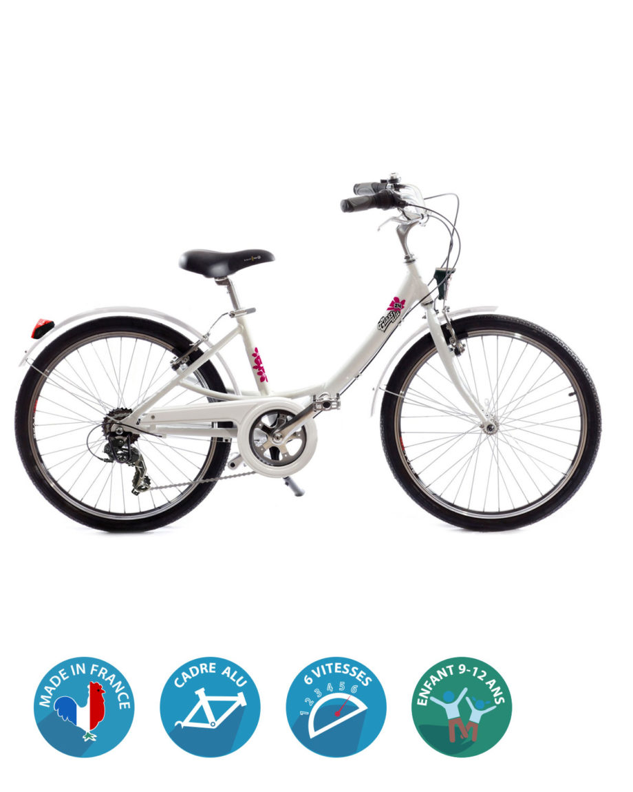 Vélo Fille Class Alu 24 pouces fabriqué en France - Arcade cycles