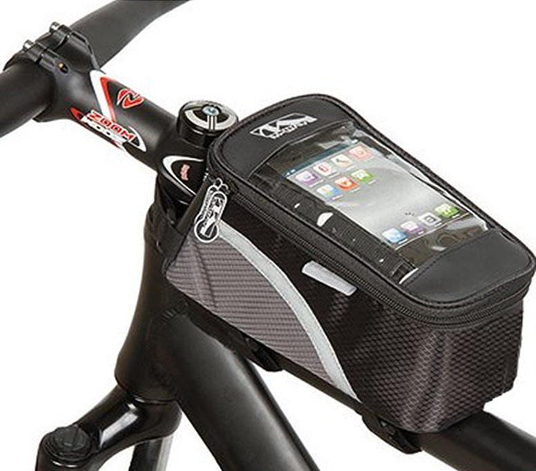 Sacoche smartphone tactile pour vélo