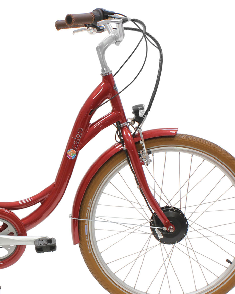 VAE vélo électrique E-colors Rouge