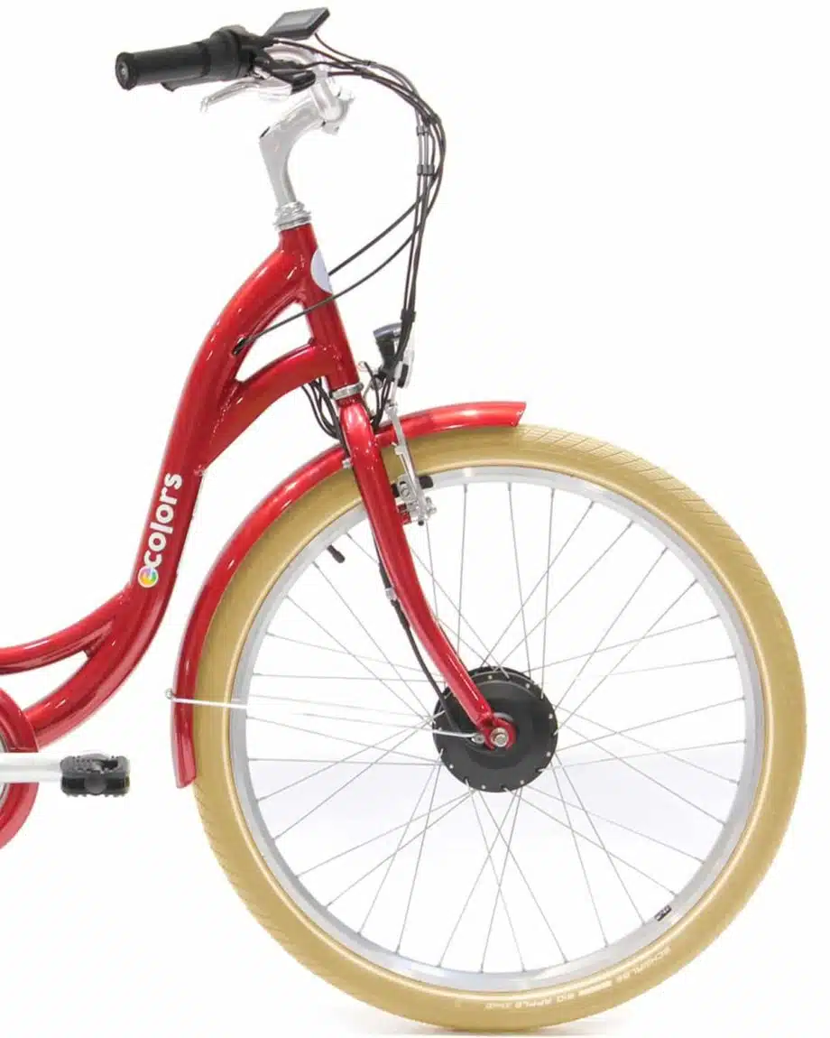 VAE vélo électrique E-colors Rouge Arcade Cycles