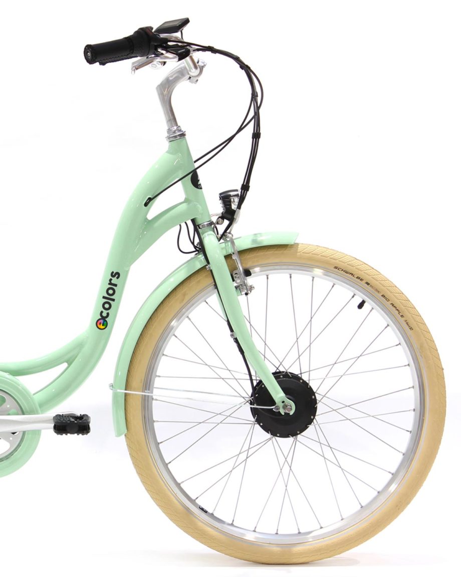 vélo électrique E-colors Vert by Arcade Cycles