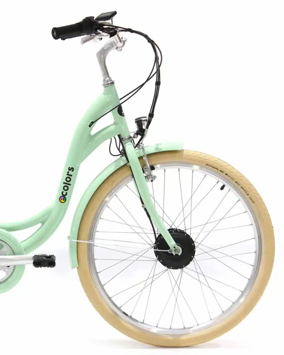 vélo électrique E-colors Vert by Arcade Cycles