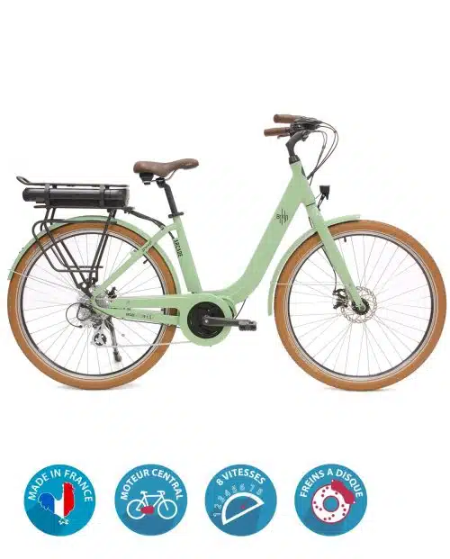 Vélo électrique Brooklyn Vintage by Arcade Cycles