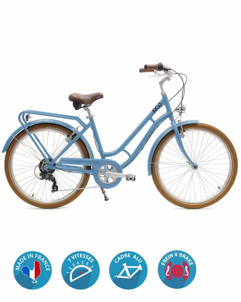 vélo de ville 1903 bleu Arcade Cycles