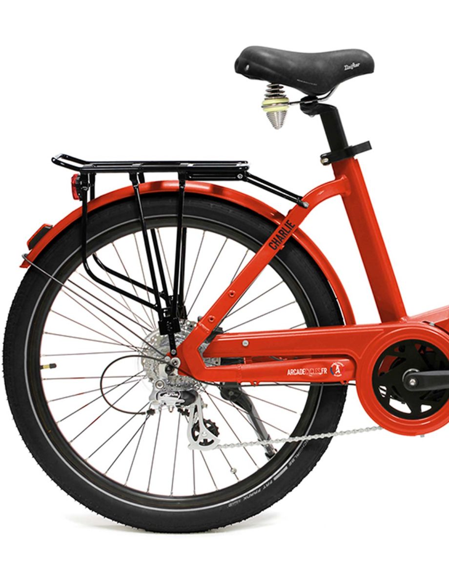 Vélo électrique Charlie Rouge by Arcade Cycles