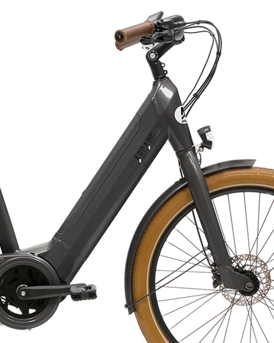 Vélo électrique Charlie Vintage Gris by Arcade Cycles