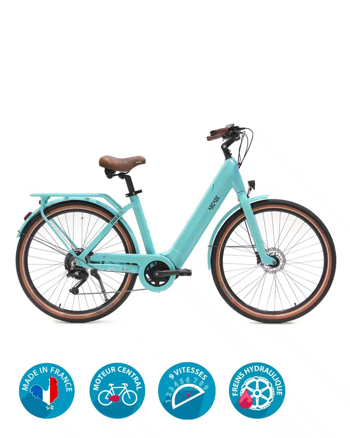 vélo électrique charlie vintage Arcade Cycles