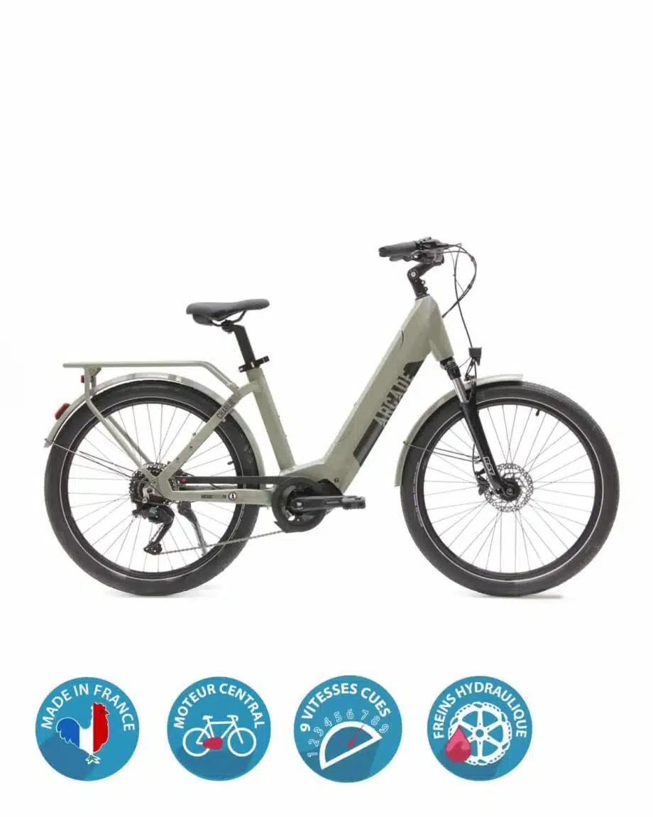 vélo électrique EP6 arcade cycles 9 vitesses cues