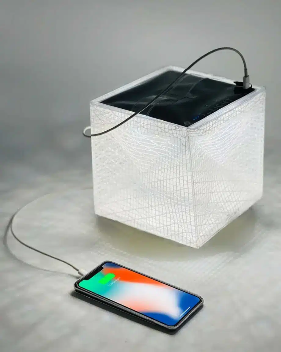 lampe solaire polyvalente megapuff solight design