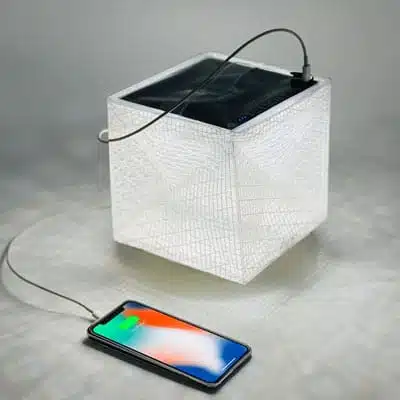 lampe solaire polyvalente megapuff solight design