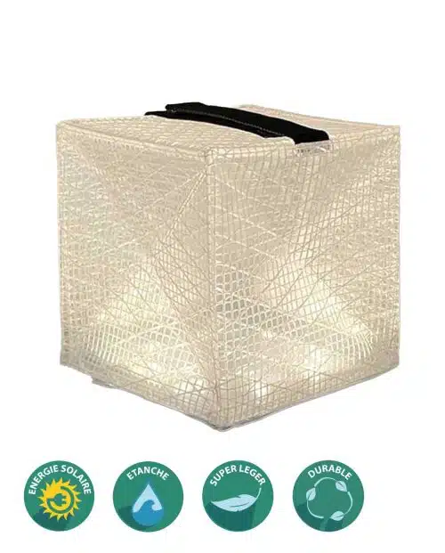 Lampe solaire polyalente Megapuff Solight Design