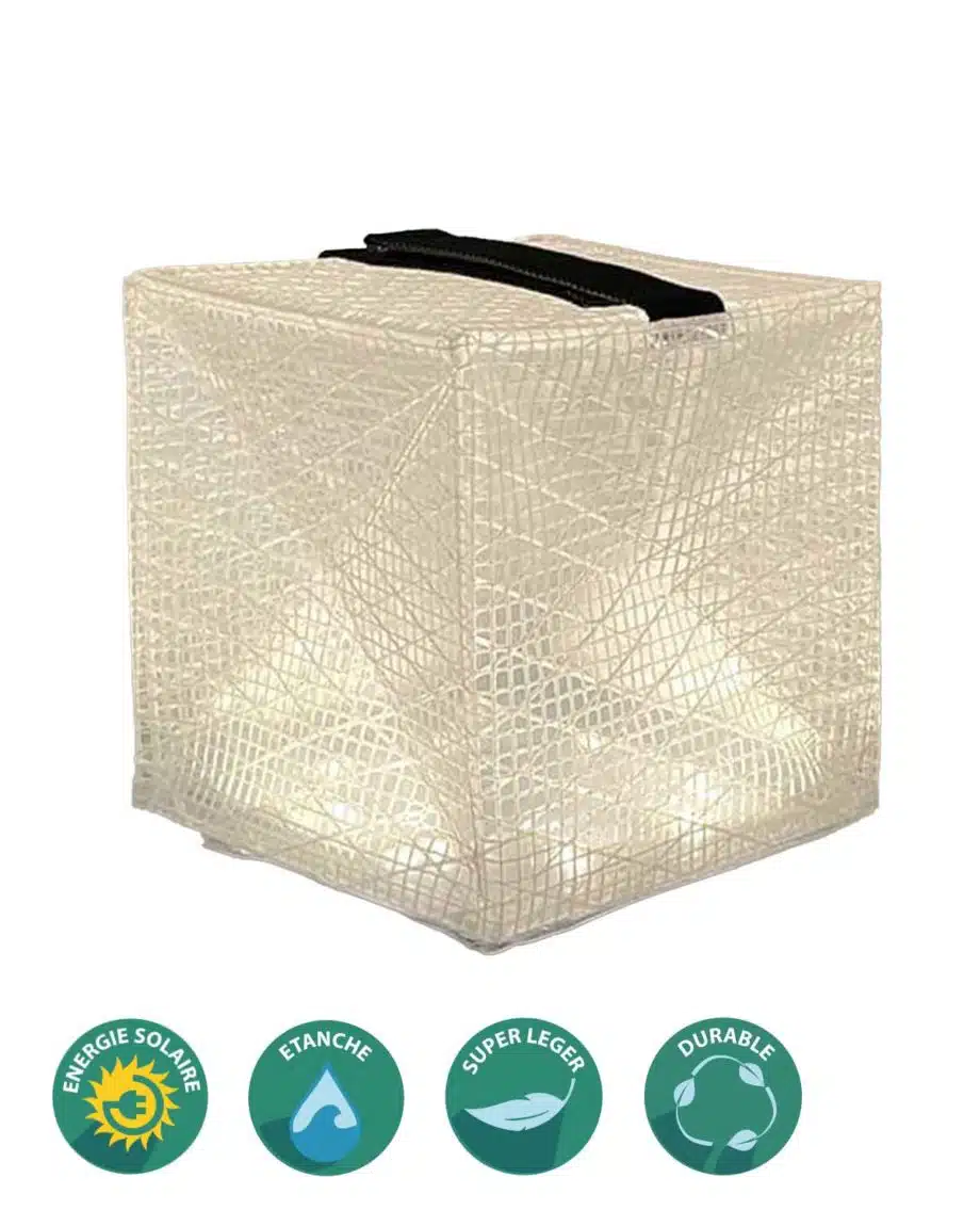 Lampe solaire polyalente Megapuff Solight Design