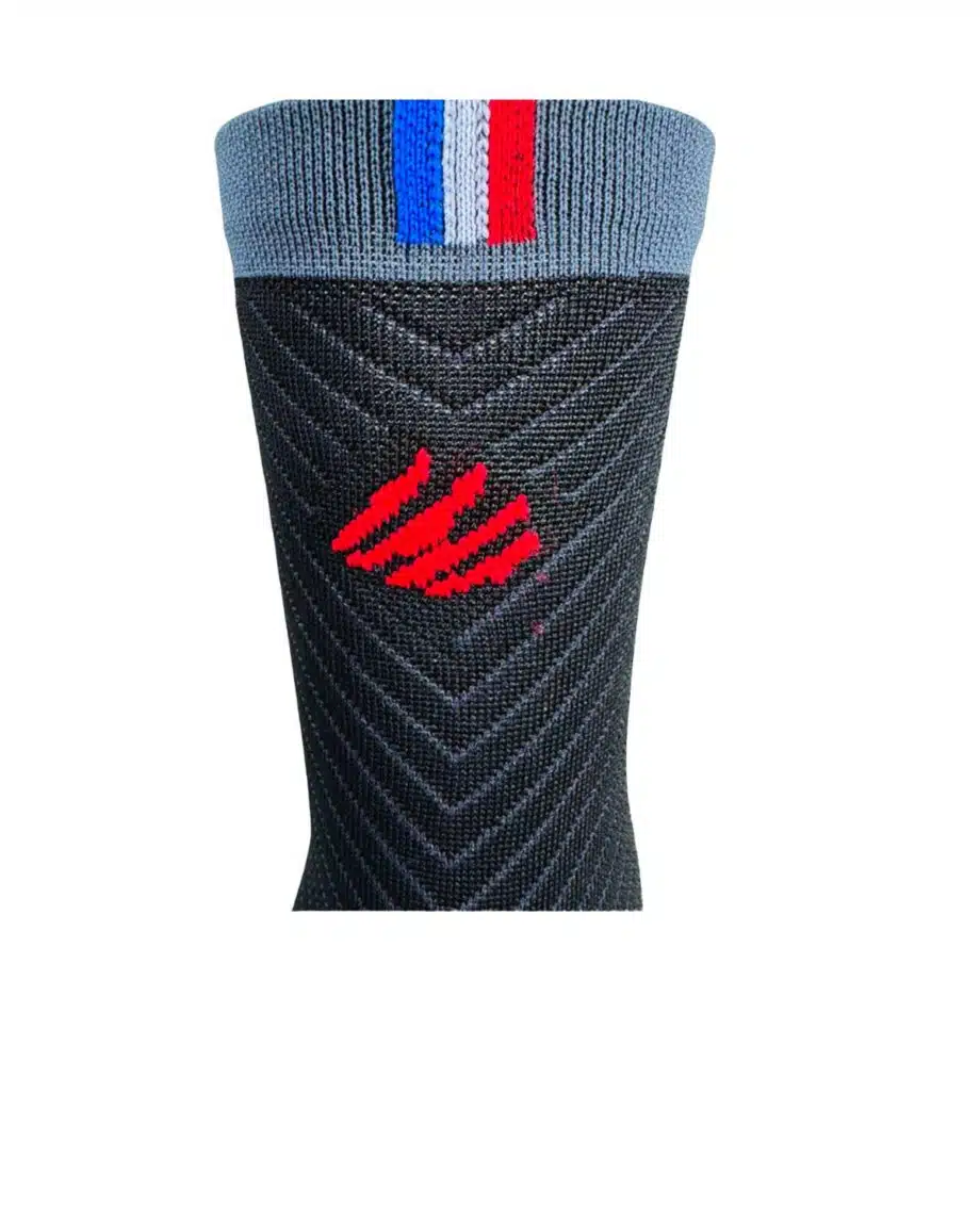chaussettes pulse noire cyclisme