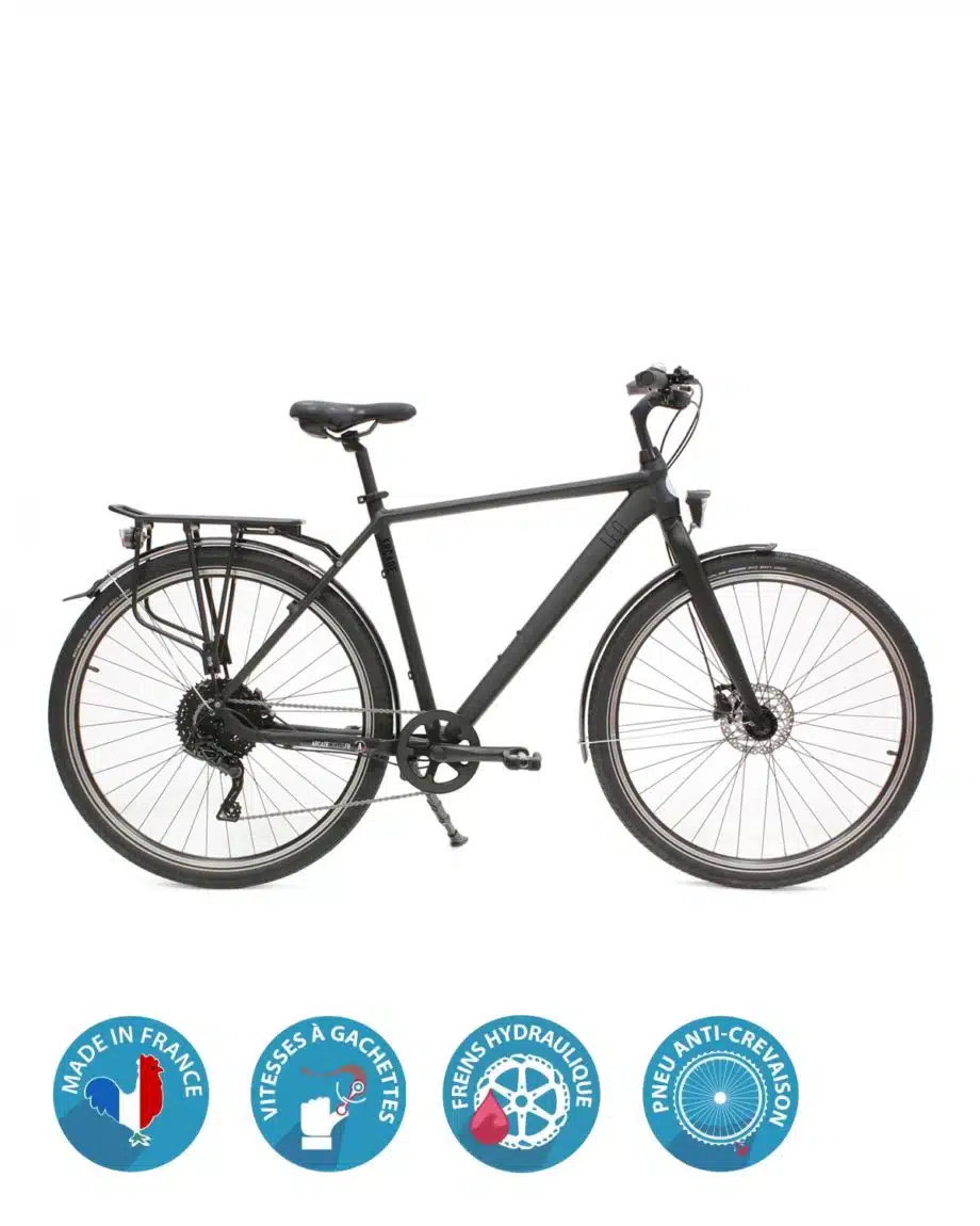 vélo vtc homme léo arcade cycles