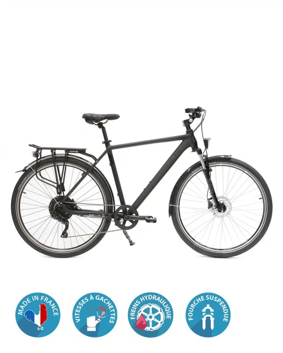 vélo vtc homme léo arcade cycles