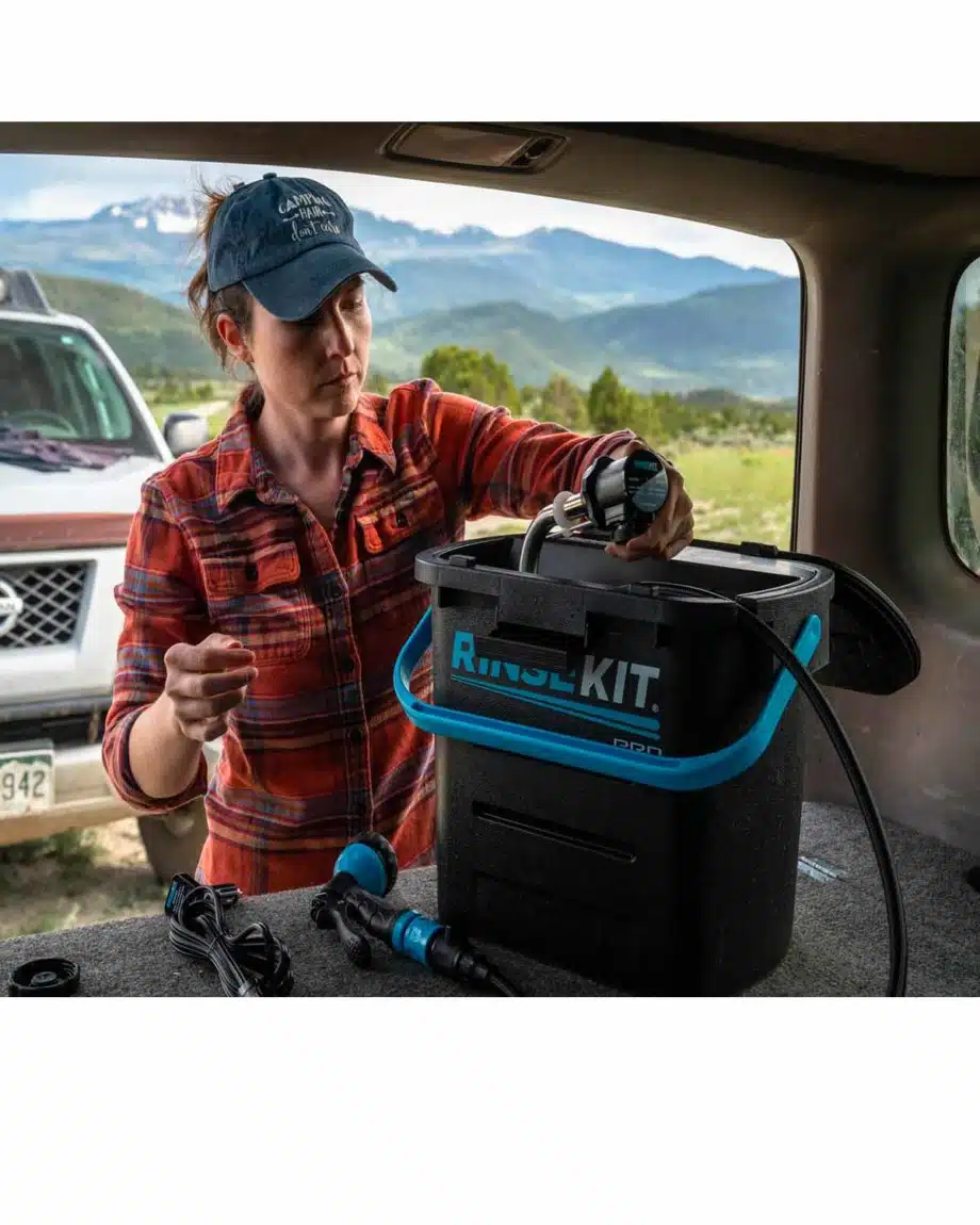 Douche nomade portative Outdoor Rinskekit Pro